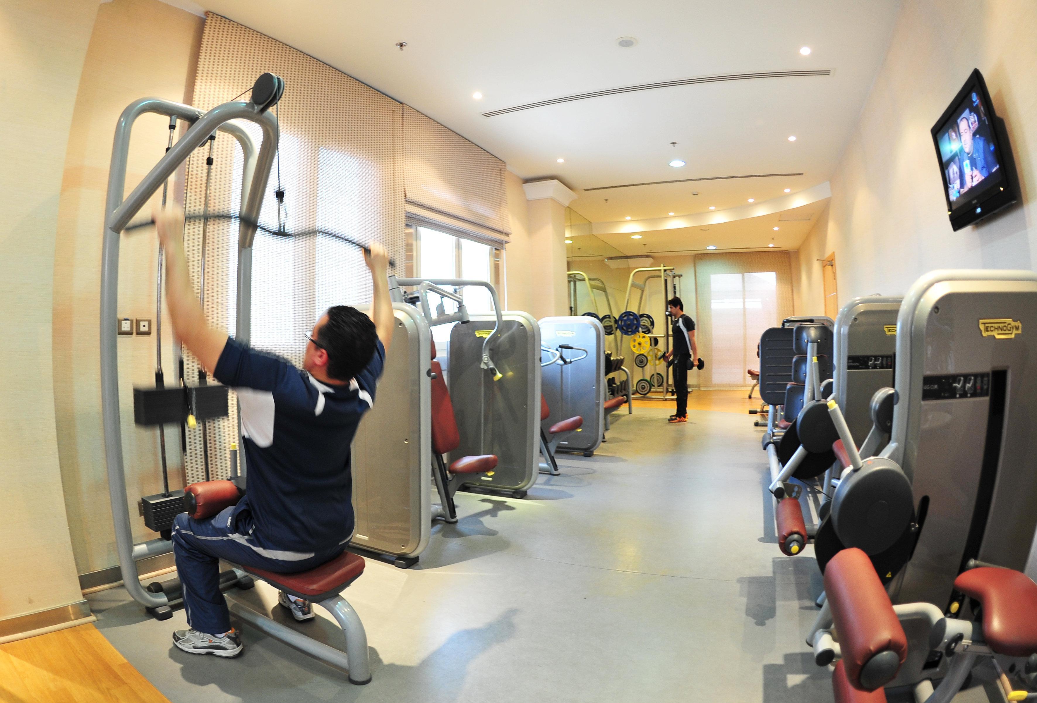 Hotel Crowne Plaza Al Khobar By Ihg Zewnętrze zdjęcie A gym in a hotel